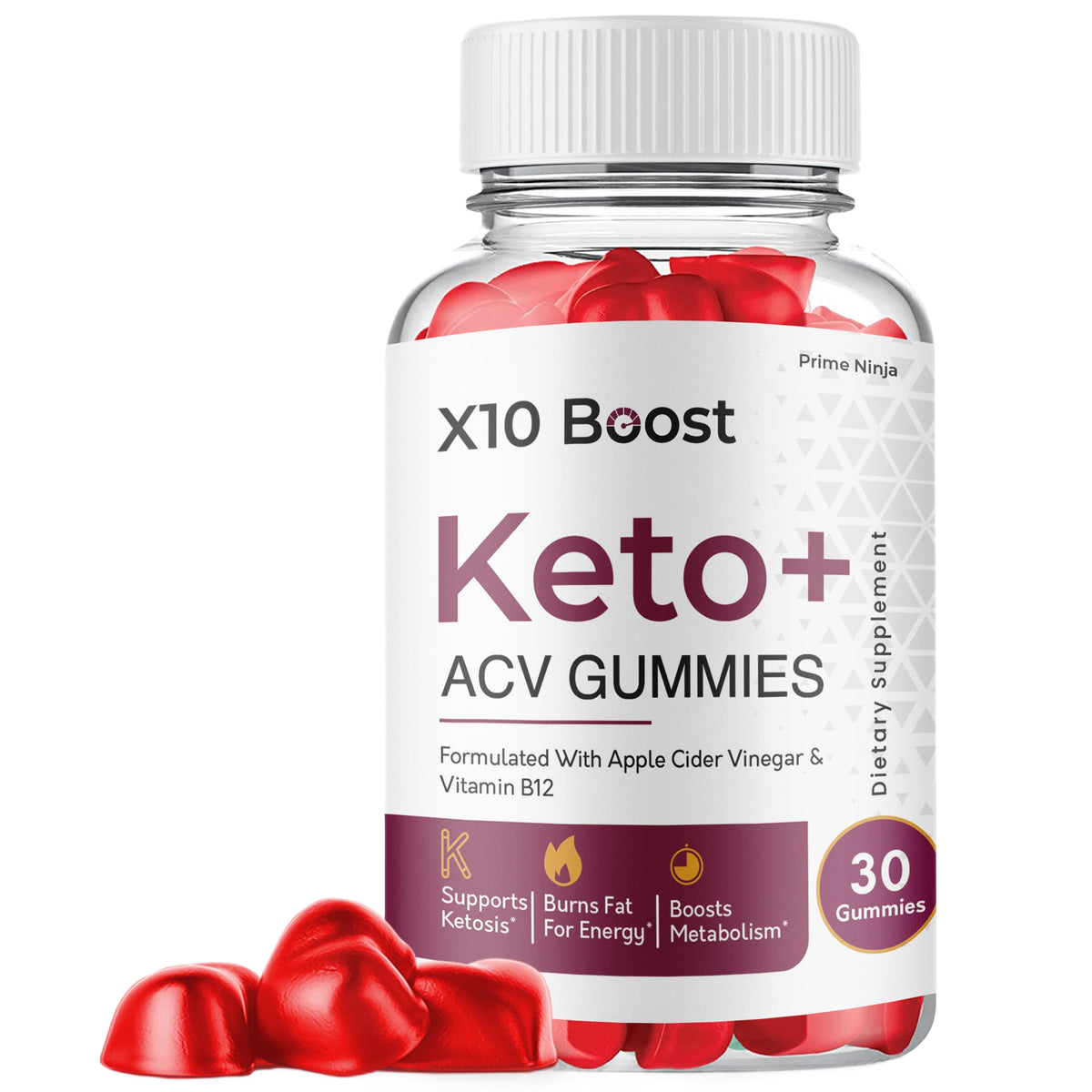 X10 Boost Keto ACV Gummies (1 Pack)
