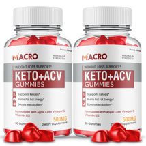 Macro Keto ACV Gummies (2 Pack)