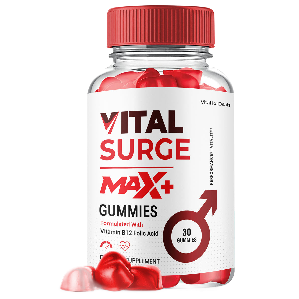 Extreme Power Vital Surge Gummies (1 Pack)