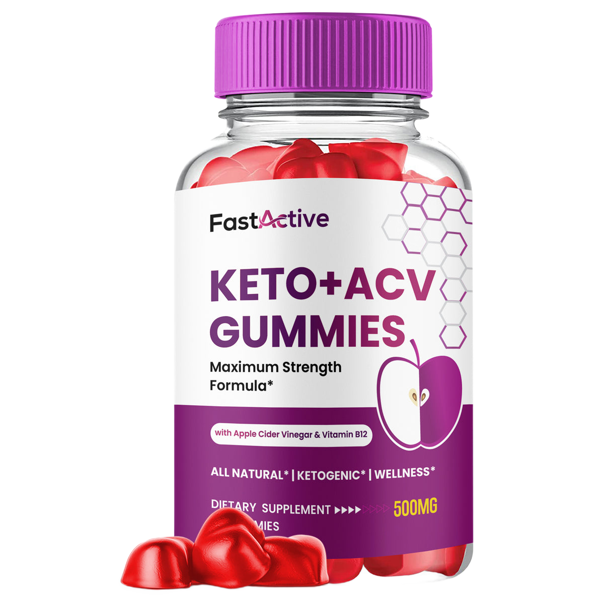 Fast Active Keto ACV Gummies (1 Pack)