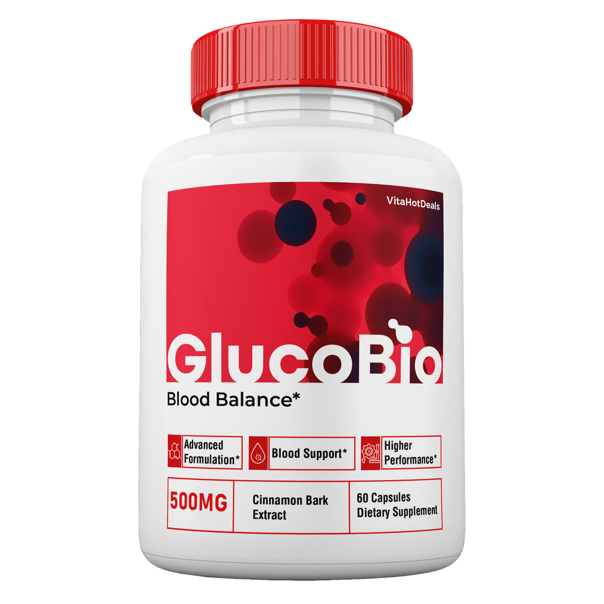 GlucoBio Blood Capsules (1 Pack)