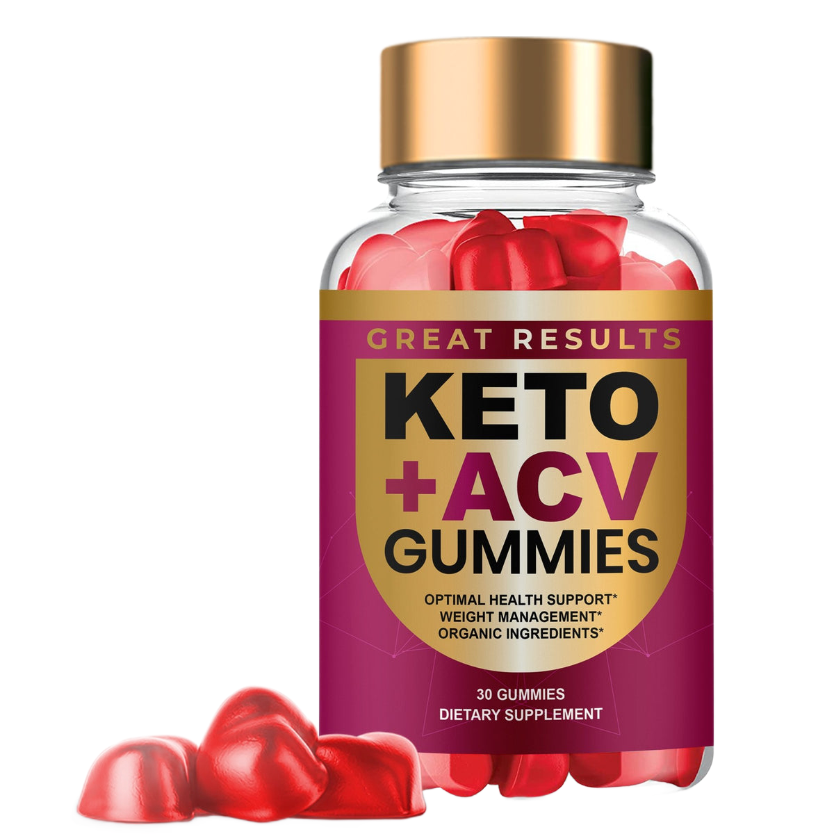 Great Results Keto ACV Gummies (1 Pack)
