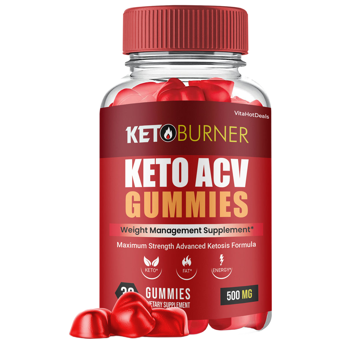 Keto Burner ACV Gummies (1 Pack)