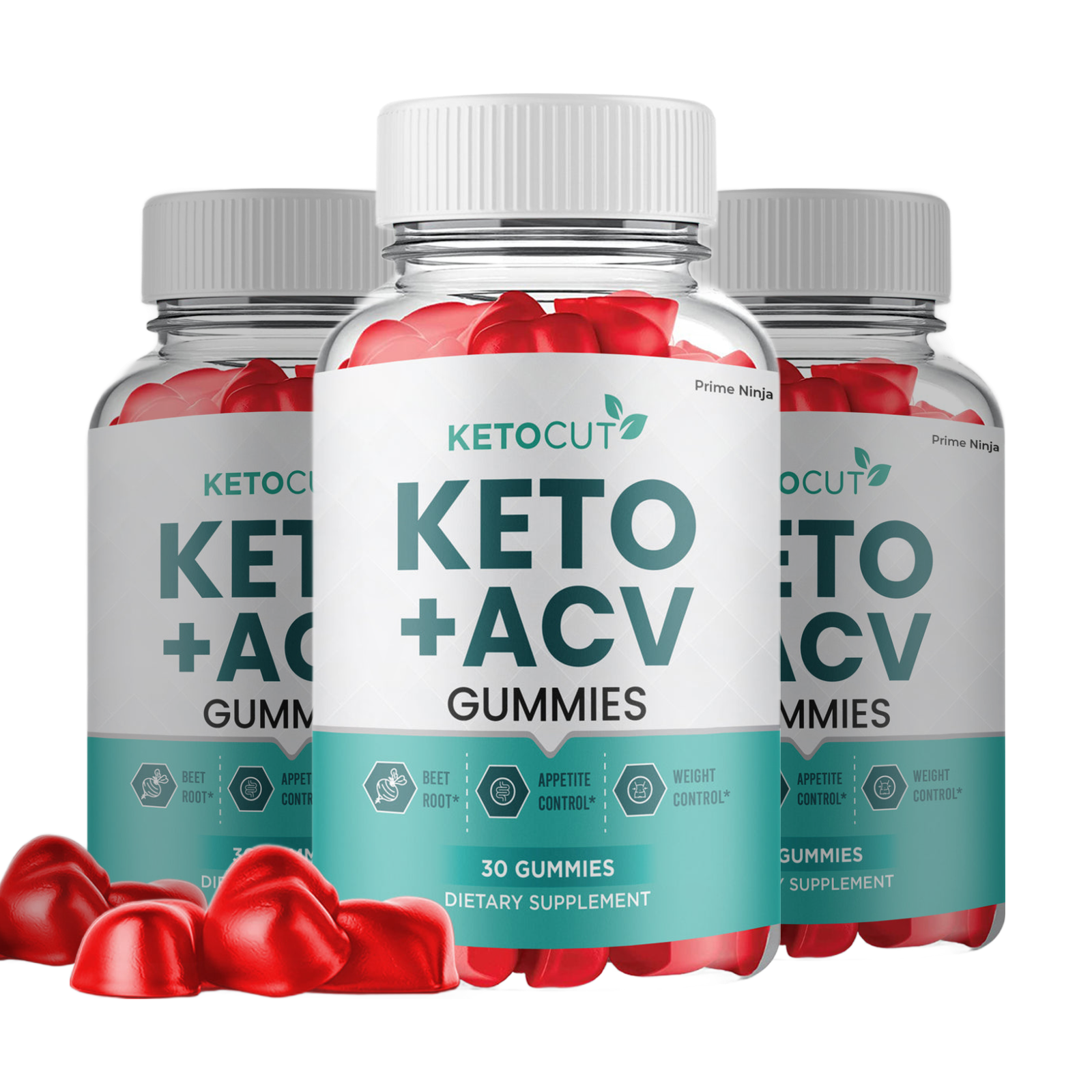 KetoCut Keto ACV Gummies (3 Pack)