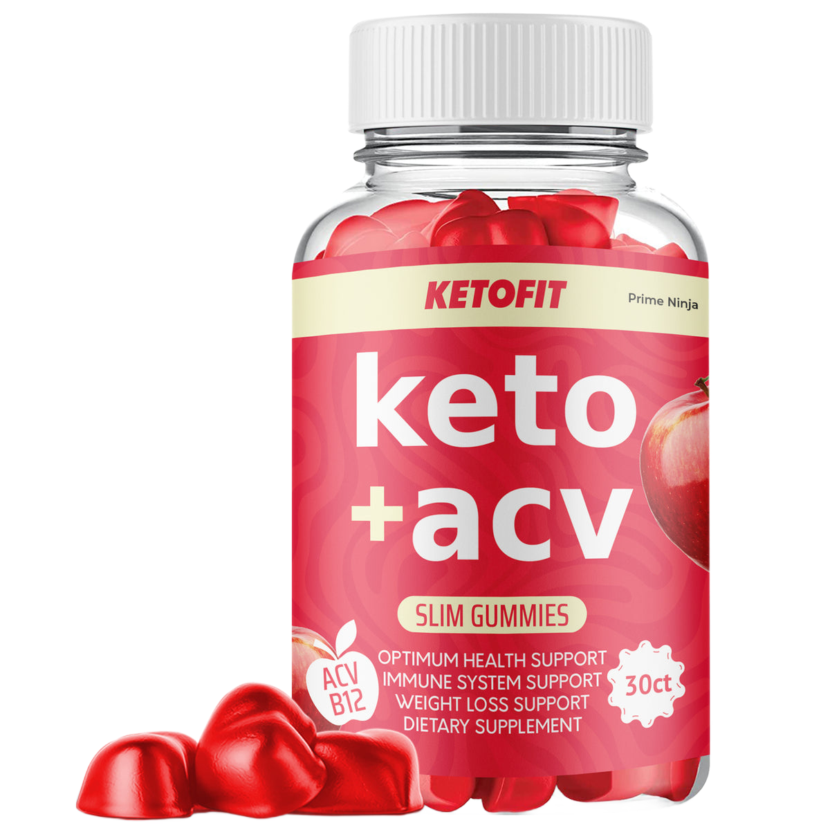 KetoFit Keto ACV Gummies (1 Pack)