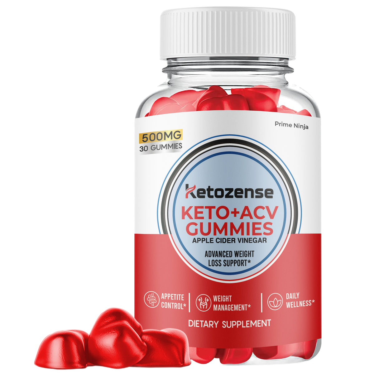Ketozense Keto ACV Gummies (1 Pack)