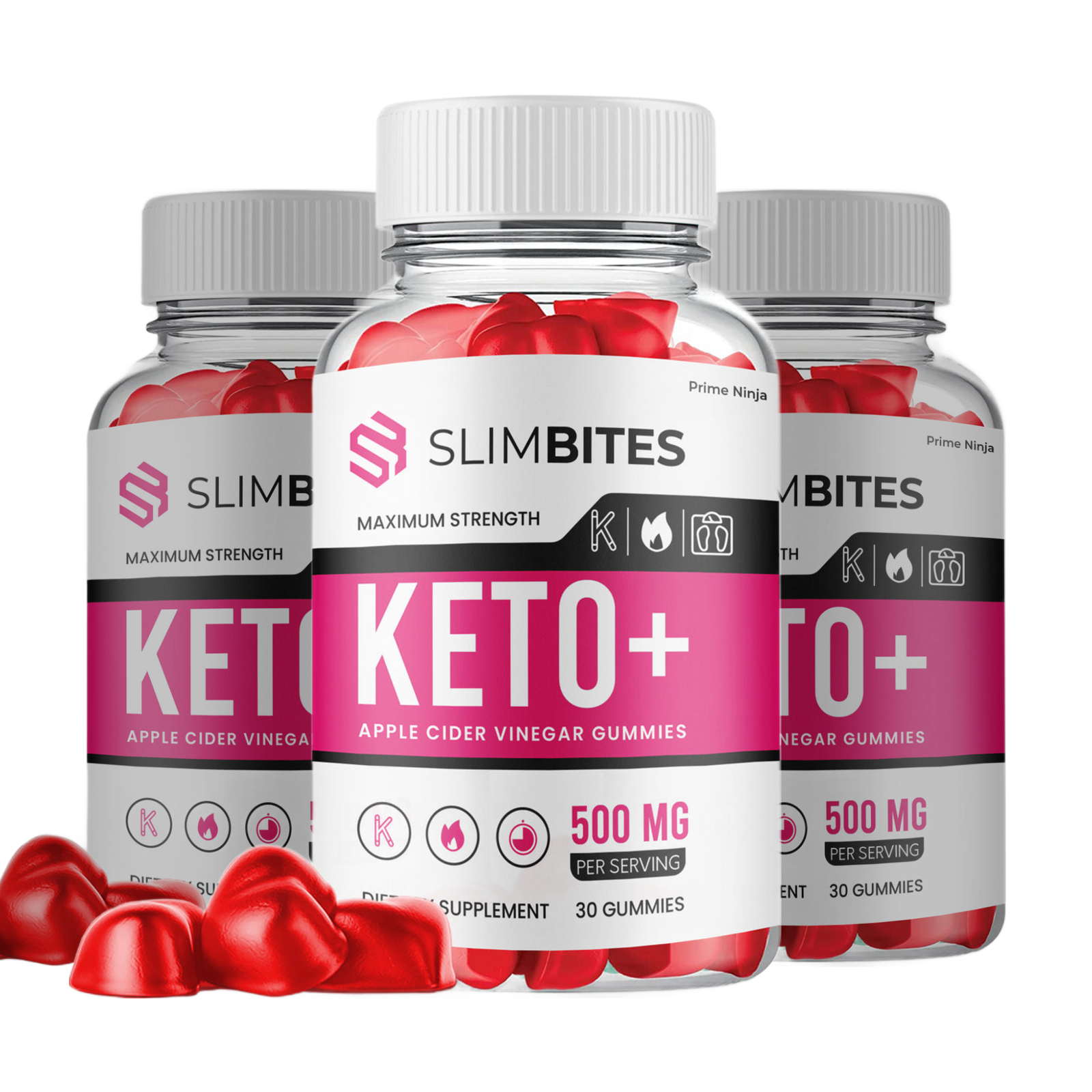 SlimBites Keto ACV Gummies (3 Pack)