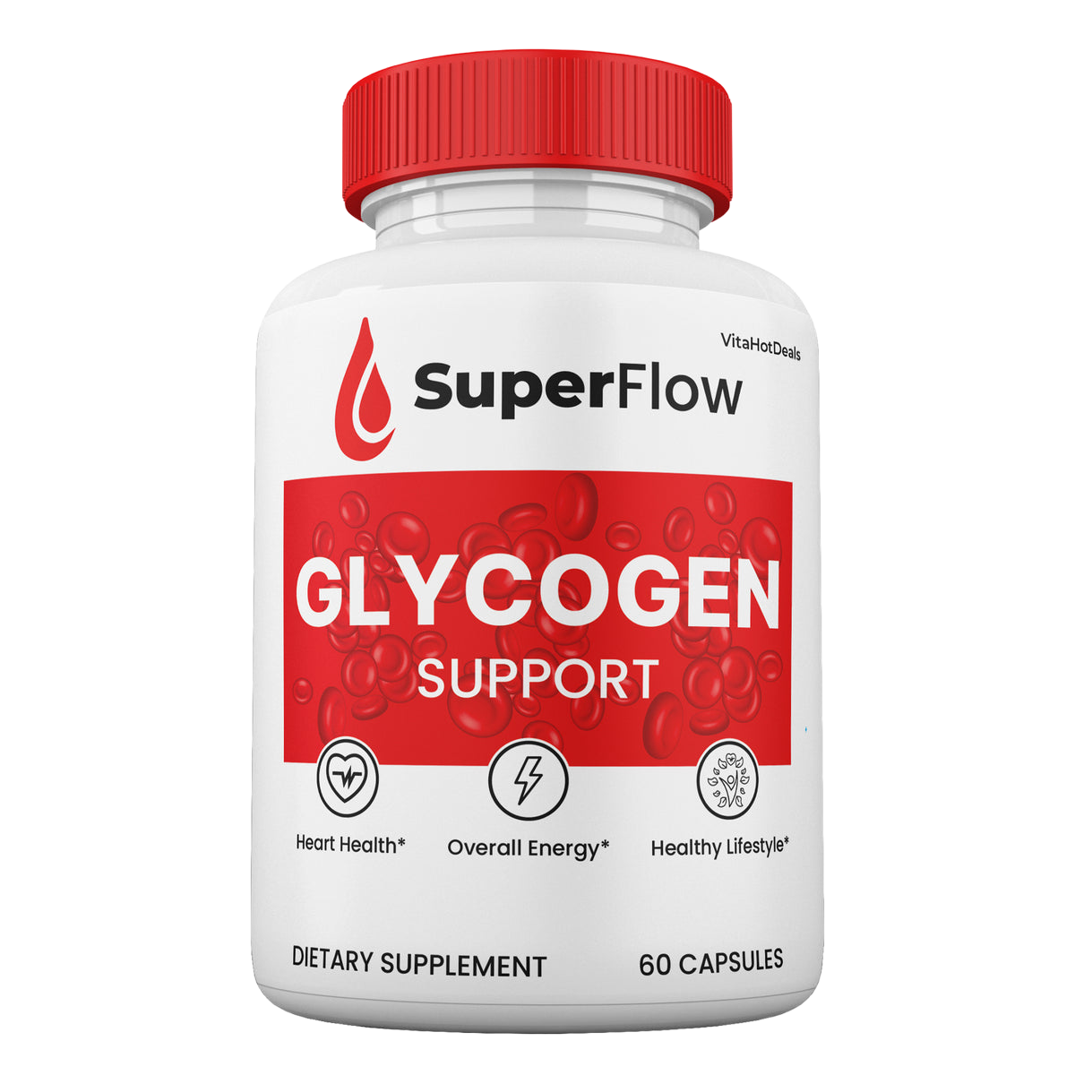 Super Flow Glycogen Support capsules (1 Pack)
