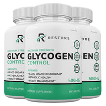 Restore Glycogen Control Blood Flow Support (3 Pack) - Vita Hot Deals