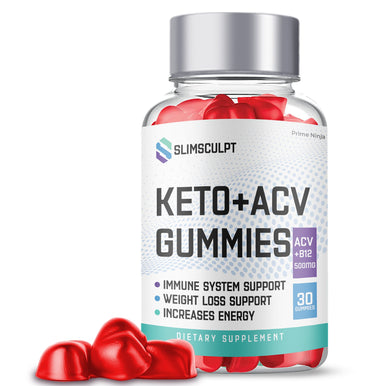 Slimsculpt Keto ACV Gummies (1 Pack) - Vita Hot Deals