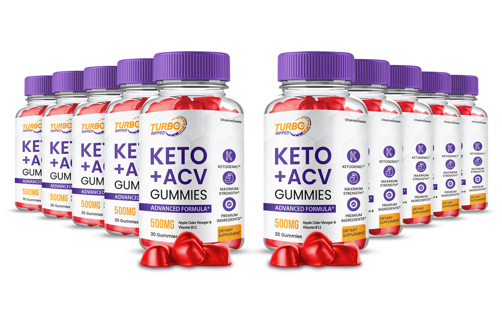 Turbo Ripped Keto ACV Gummies10