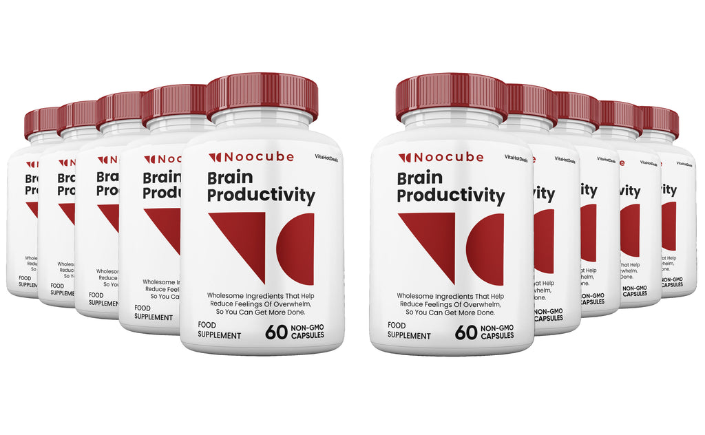 Noocube Brain Productivity Pills10