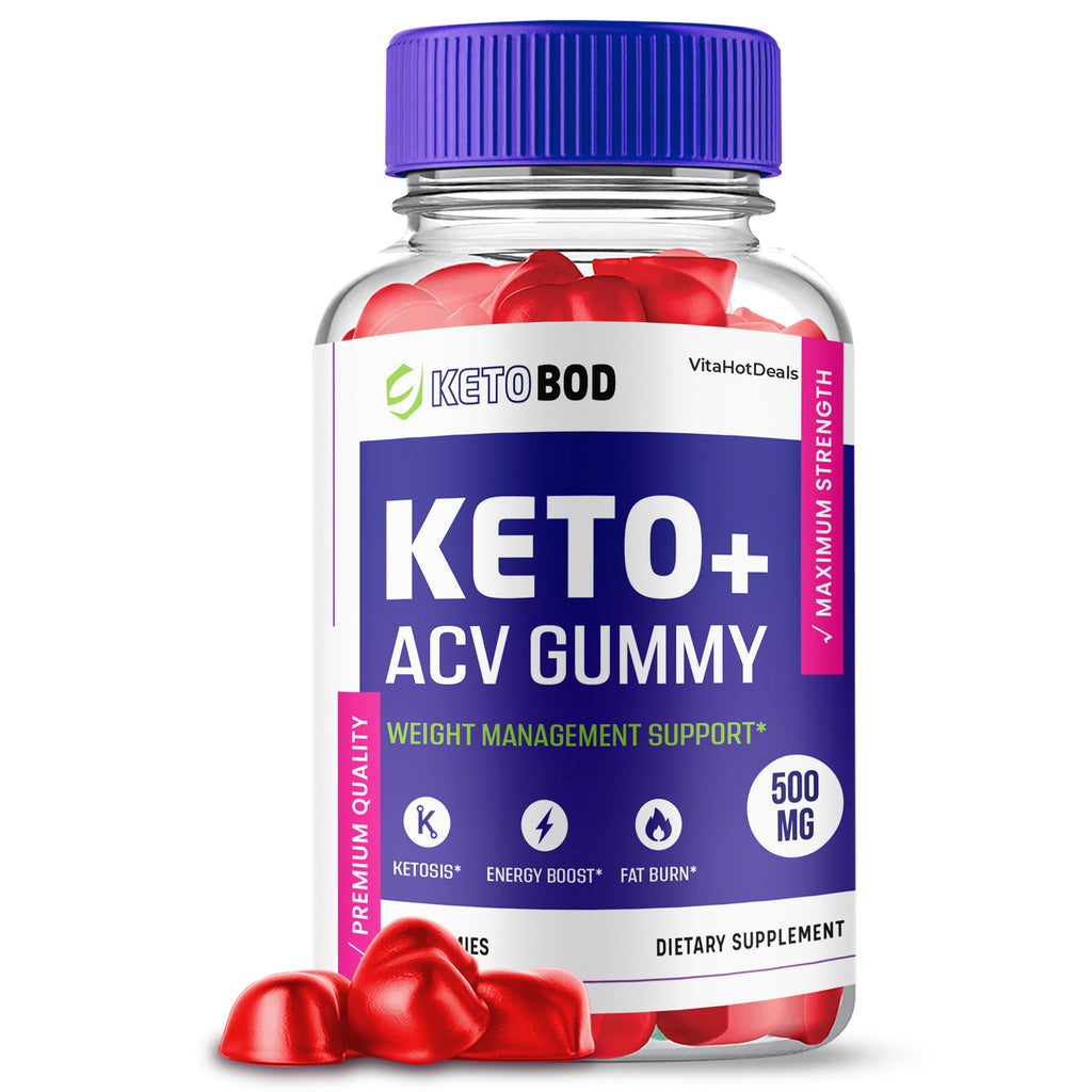 KetoBod Keto ACV Gummies