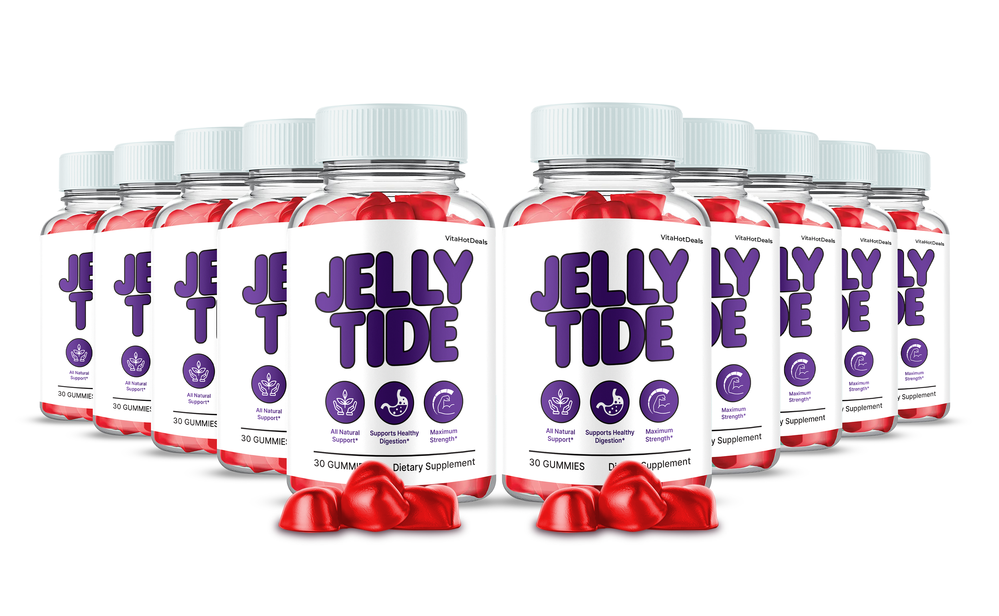 Jelly Tide ACV Gummies (10 Pack)