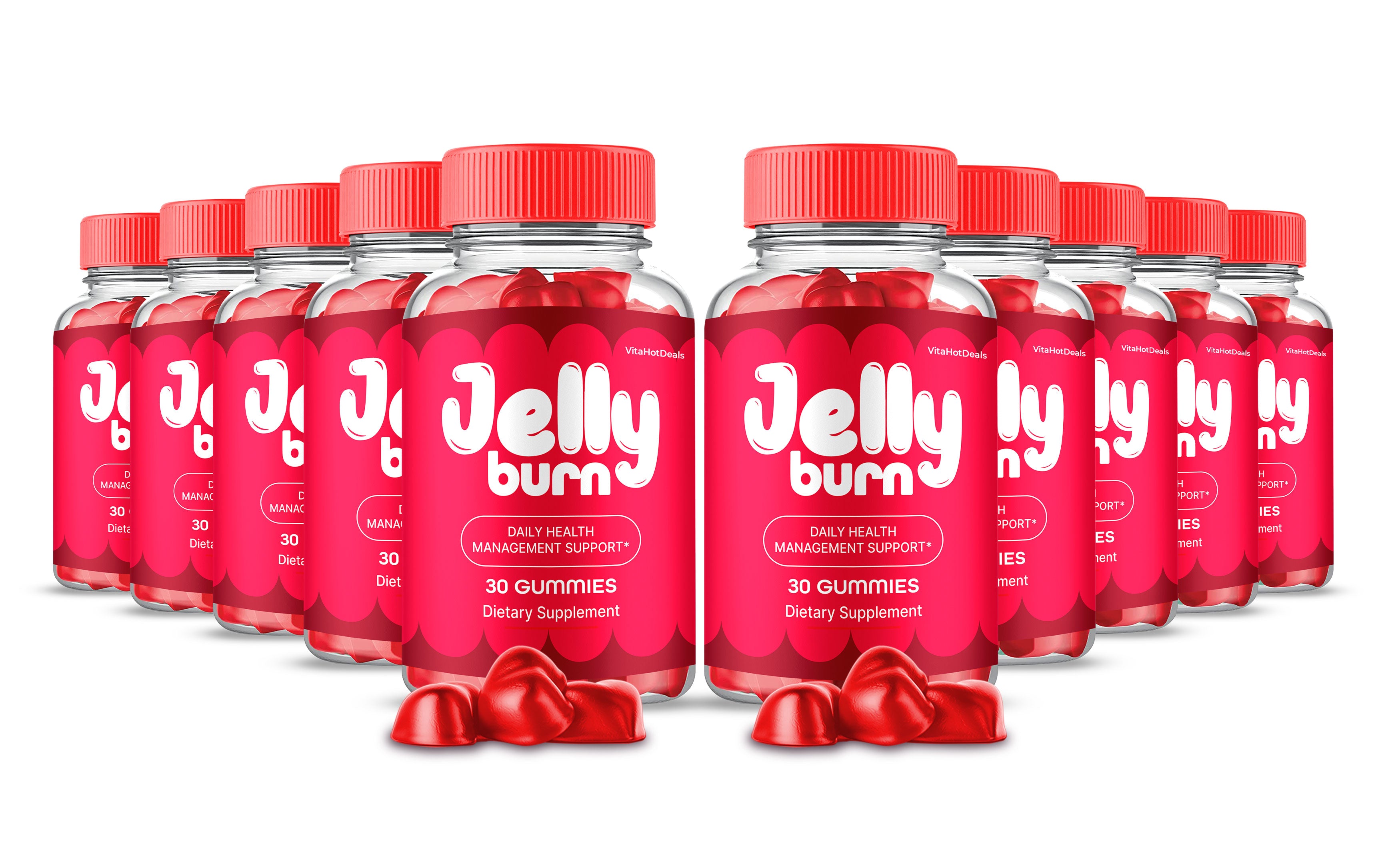 Jelly Burn ACV Gummies (10 Pack)