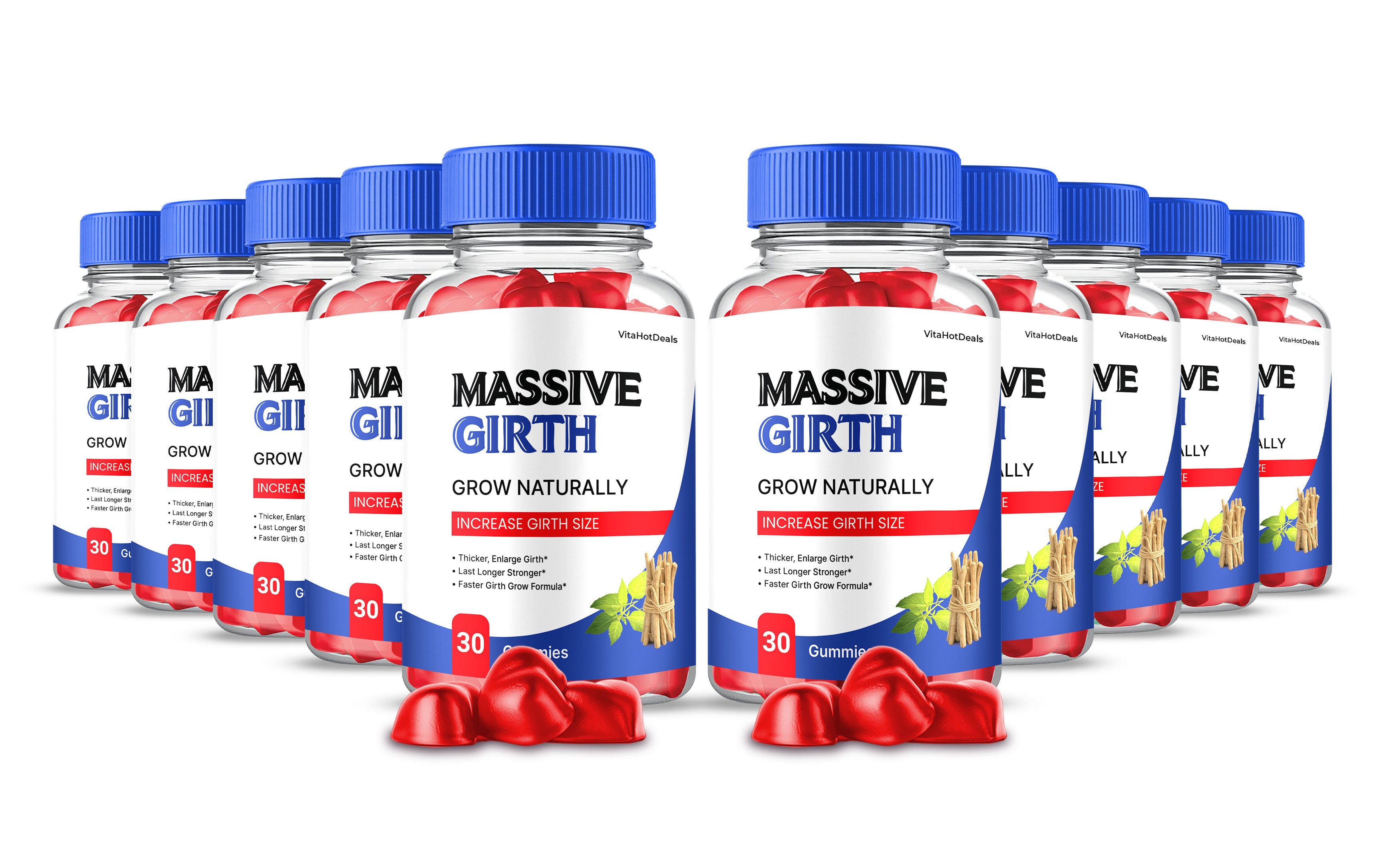 Massive Girth Gummies (10 Pack)