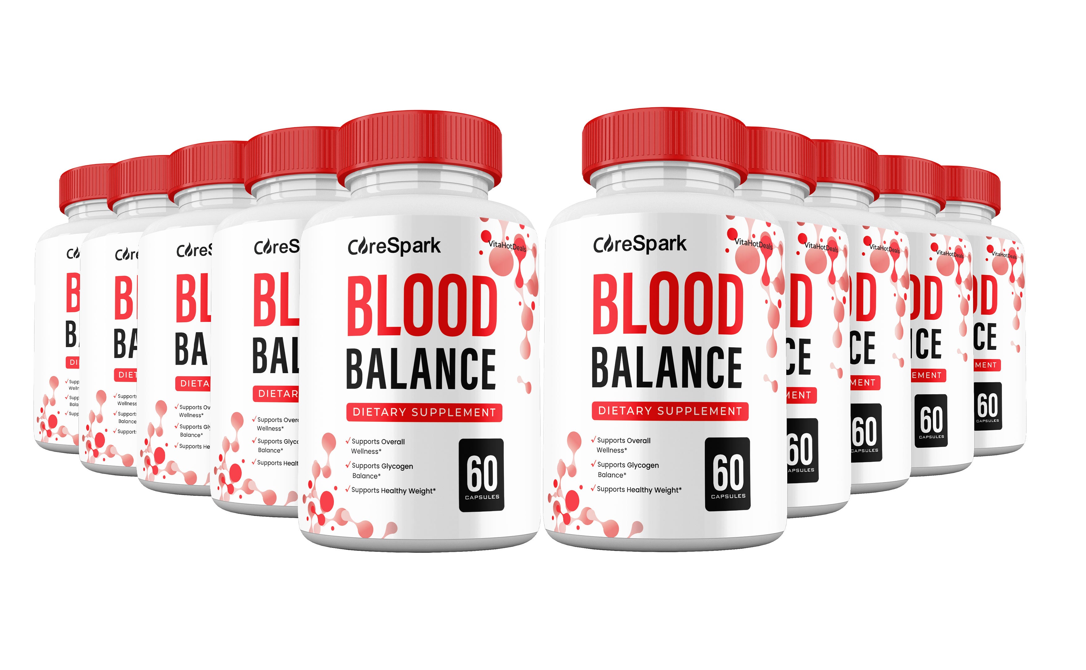 Core Spark Blood Balance Capsules (10 Pack)