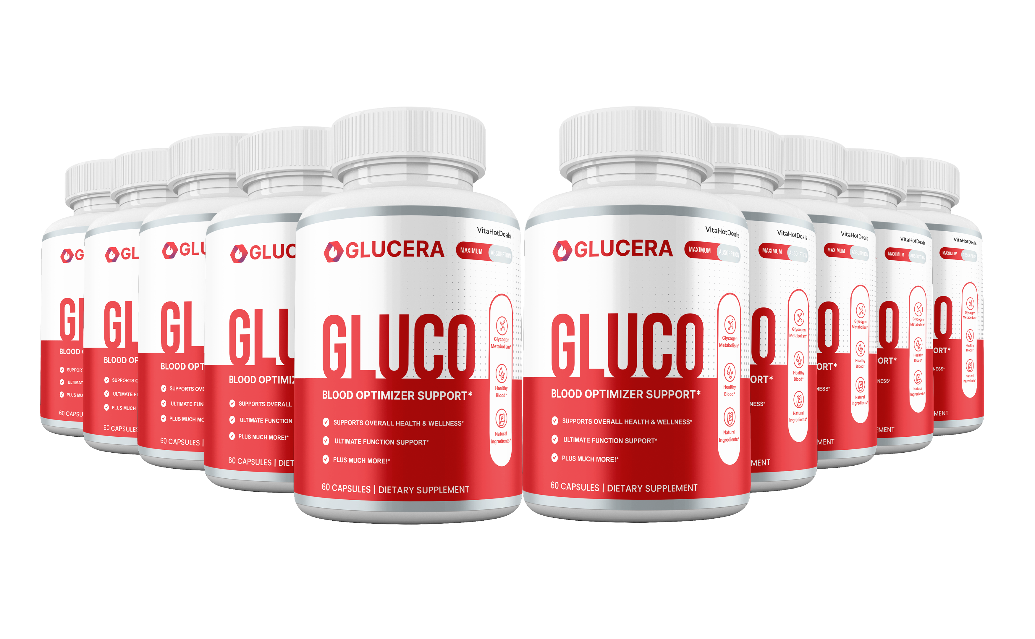Glucera Capsules (10 Pack)