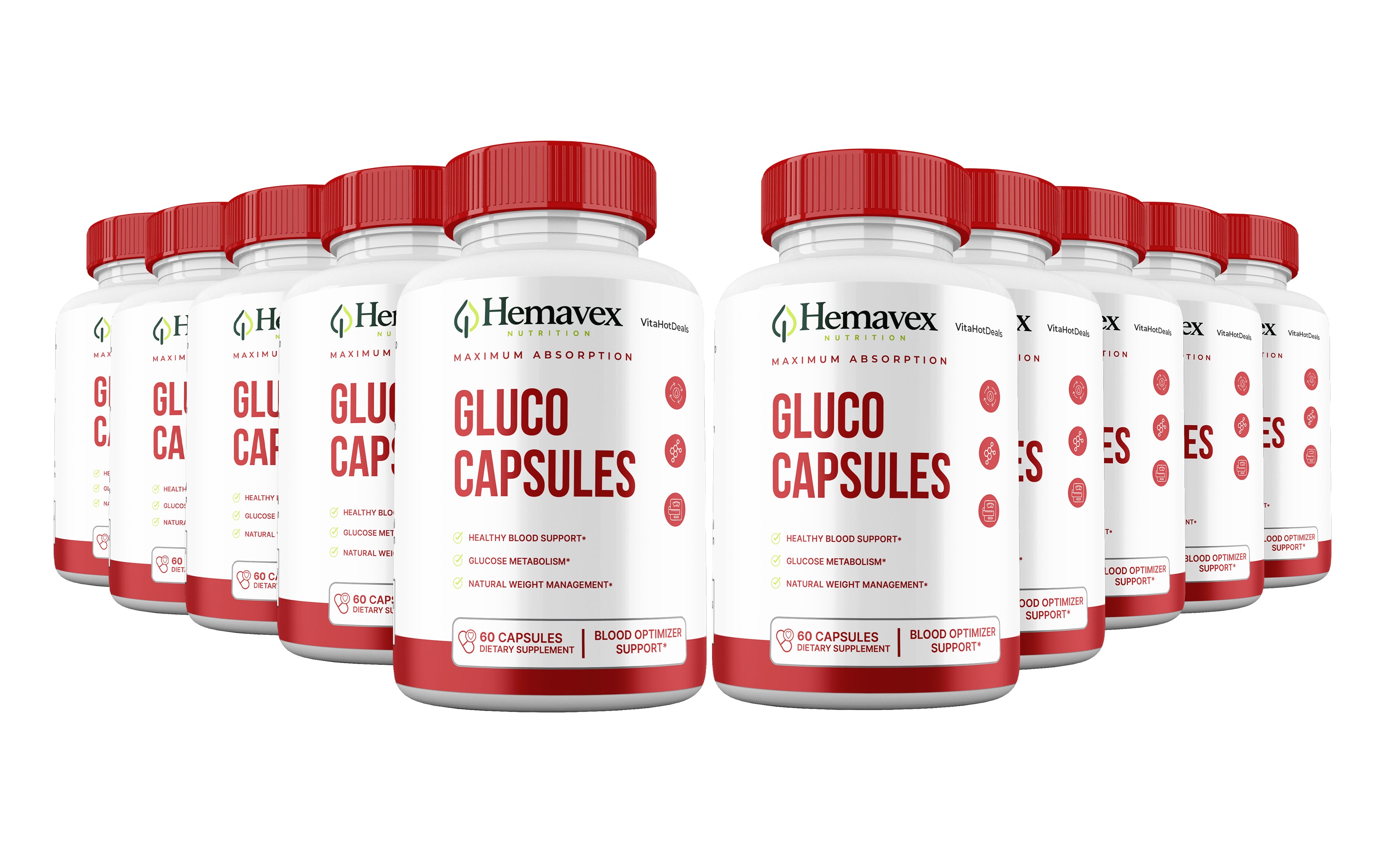 Hemavex Gluco Capsules (10 Pack)