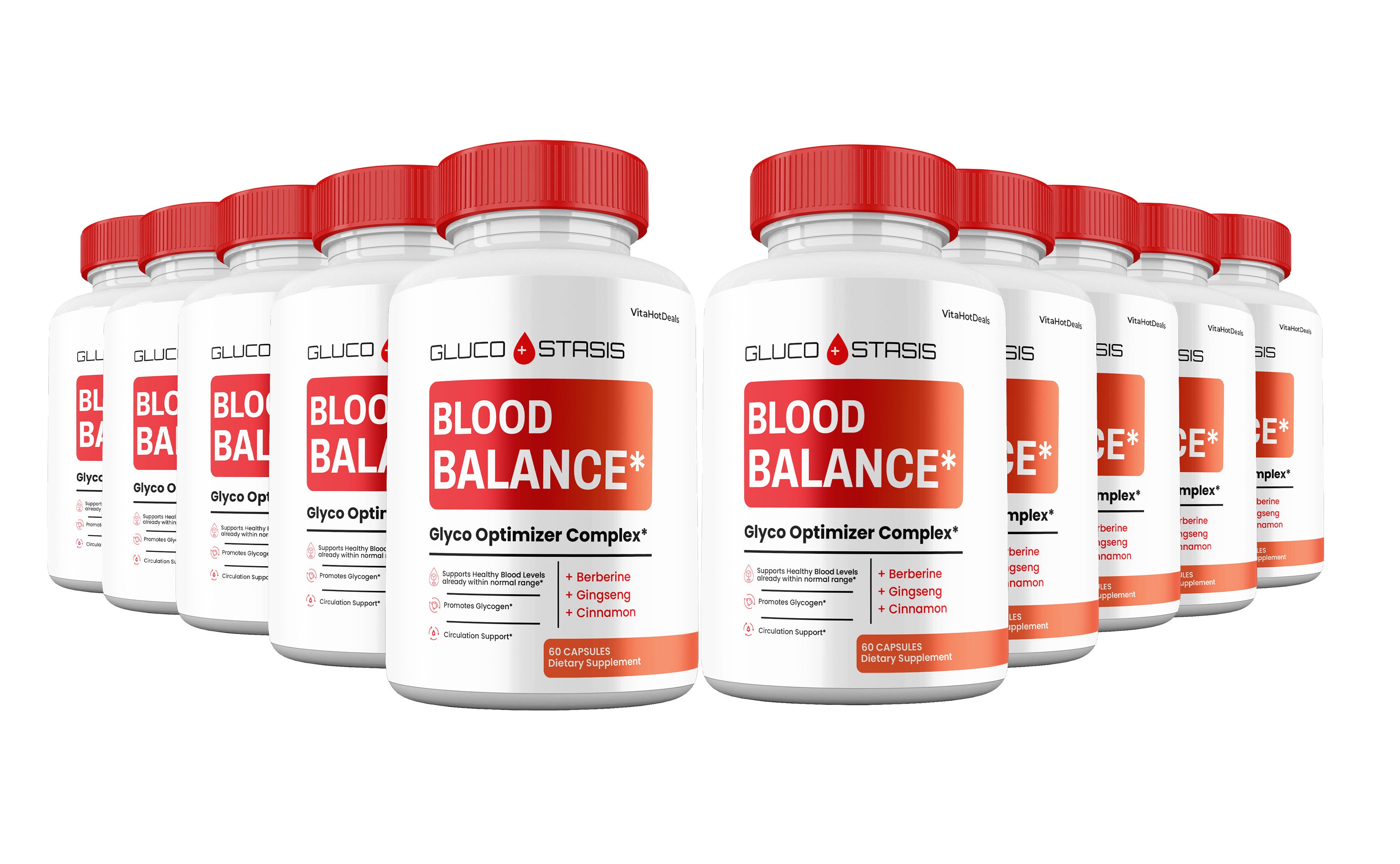 Gluco+ Stasis Glycogen Support Capsules (10 Pack)