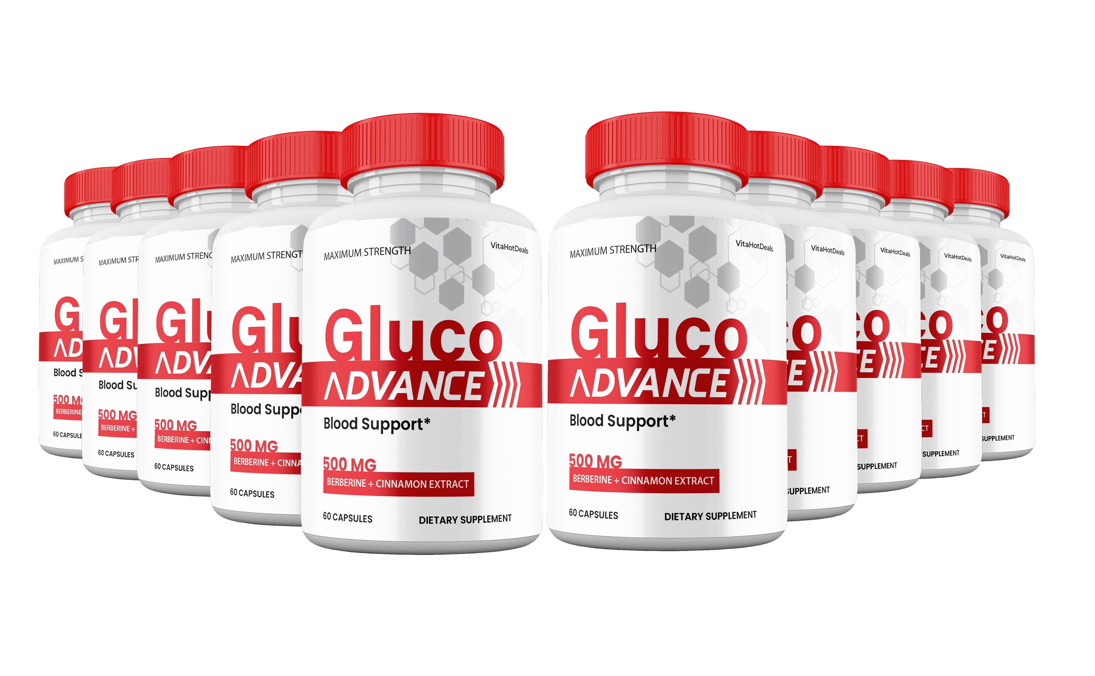 Gluco Advance Blood Support Capsules (10 Pack)