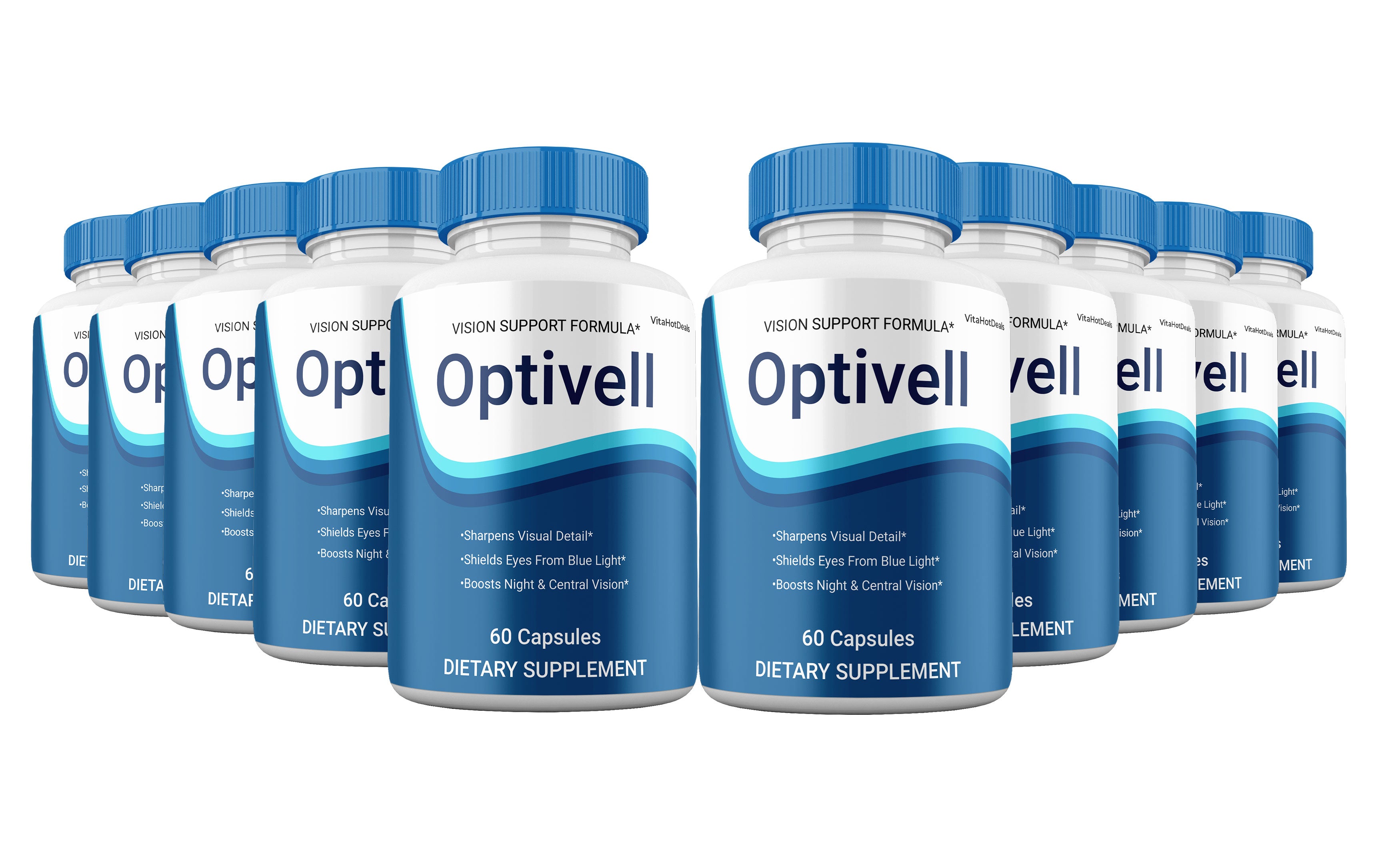 Optivell Vision Support Capsules (10 Pack)