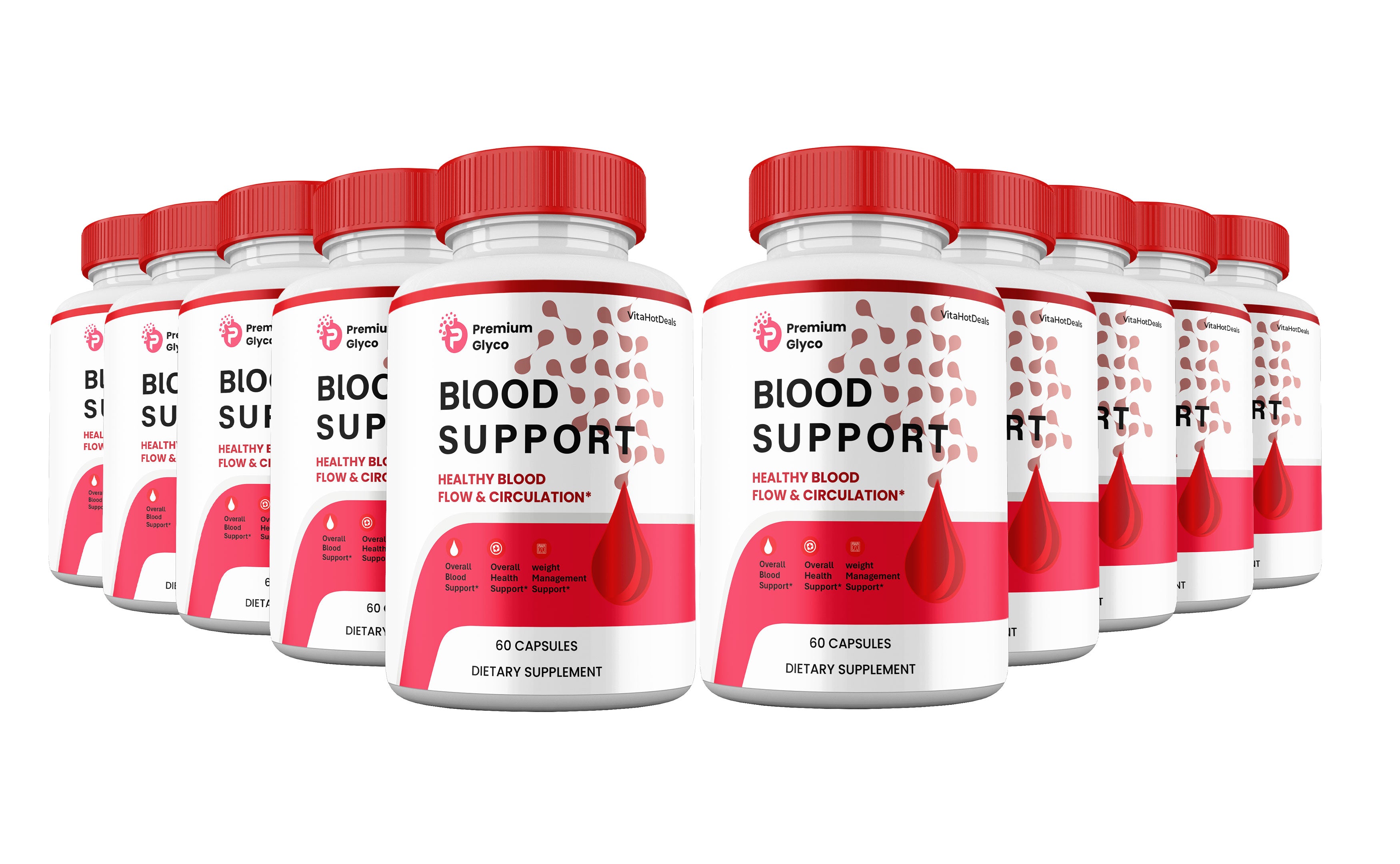 Premium Glyco Glycogen Support Capsules (10 Pack)