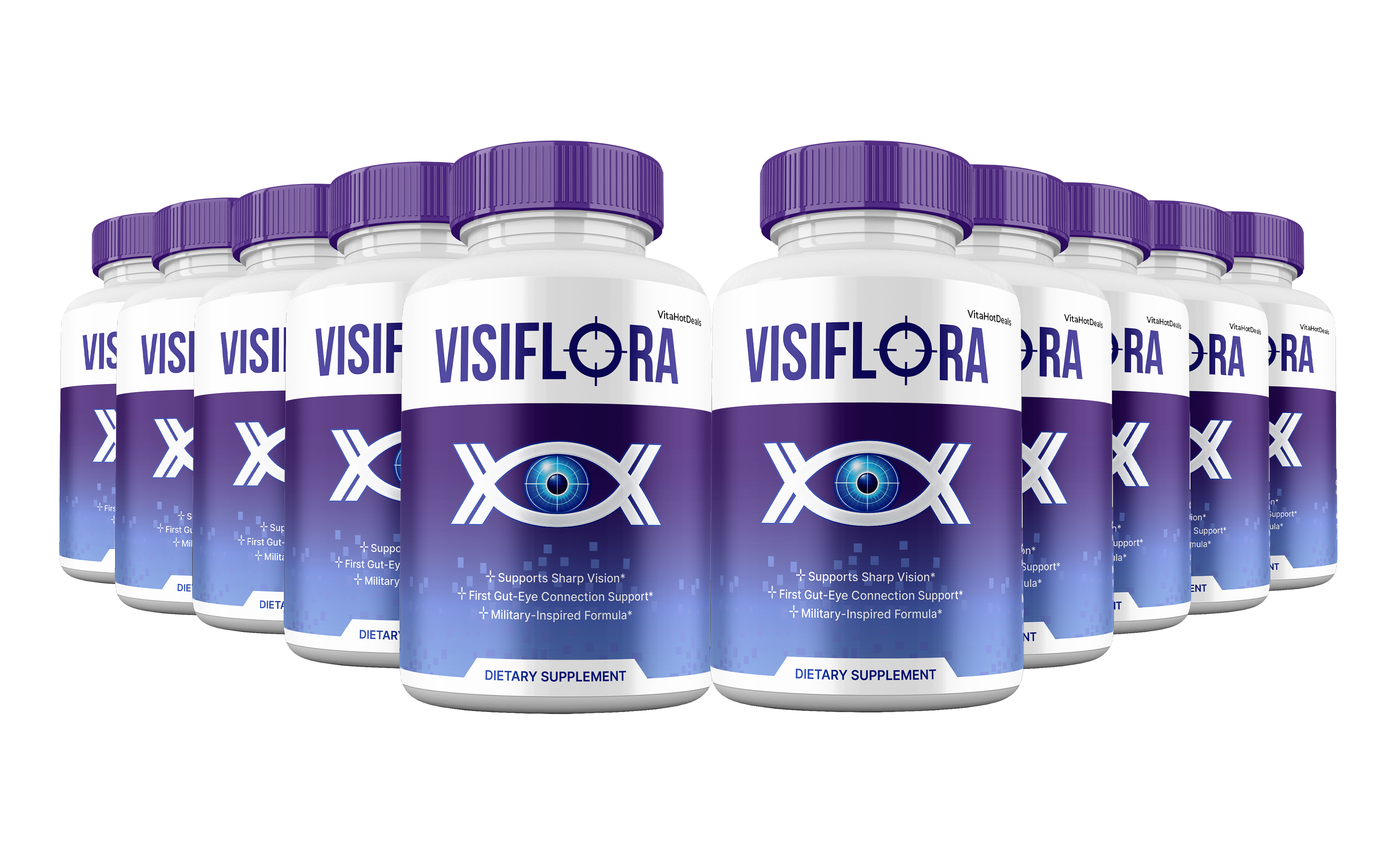 VisiFlora Vision Support Capsules (10 Pack)