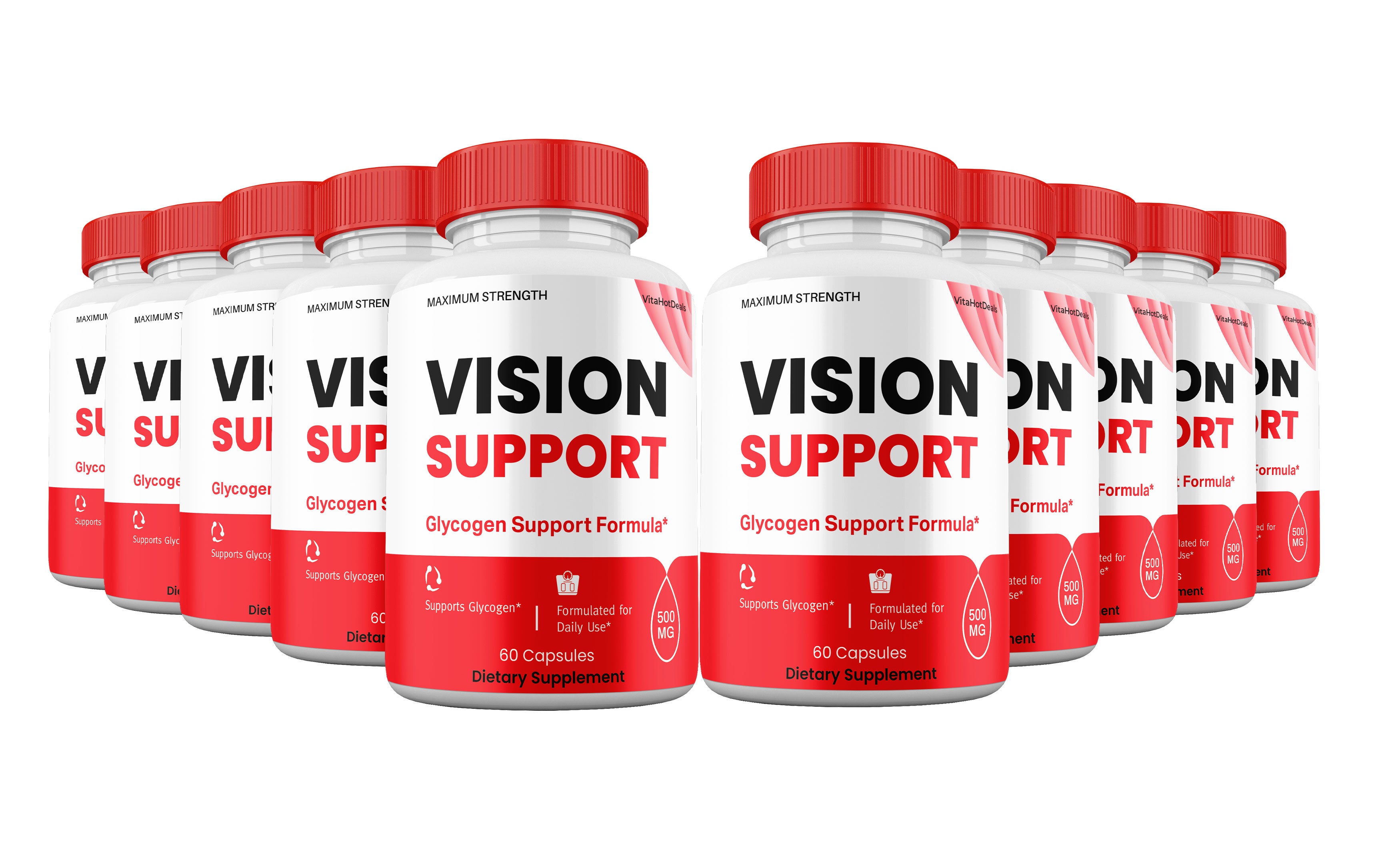 Vision Support Glycogen Support Capsules (10 Pack)