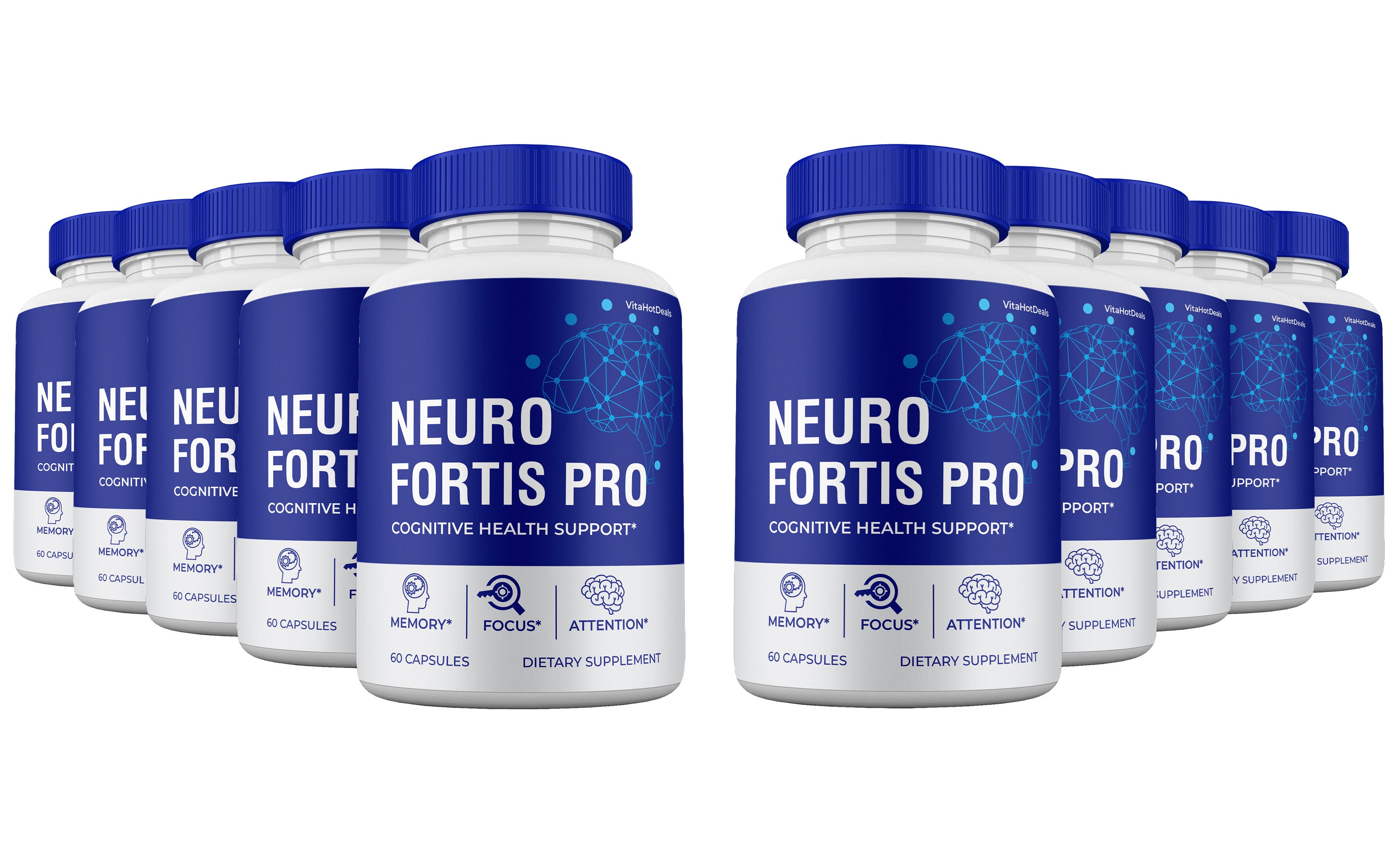 Neuro Fortis Pro Cognitive Support Capsules (10 Pack)