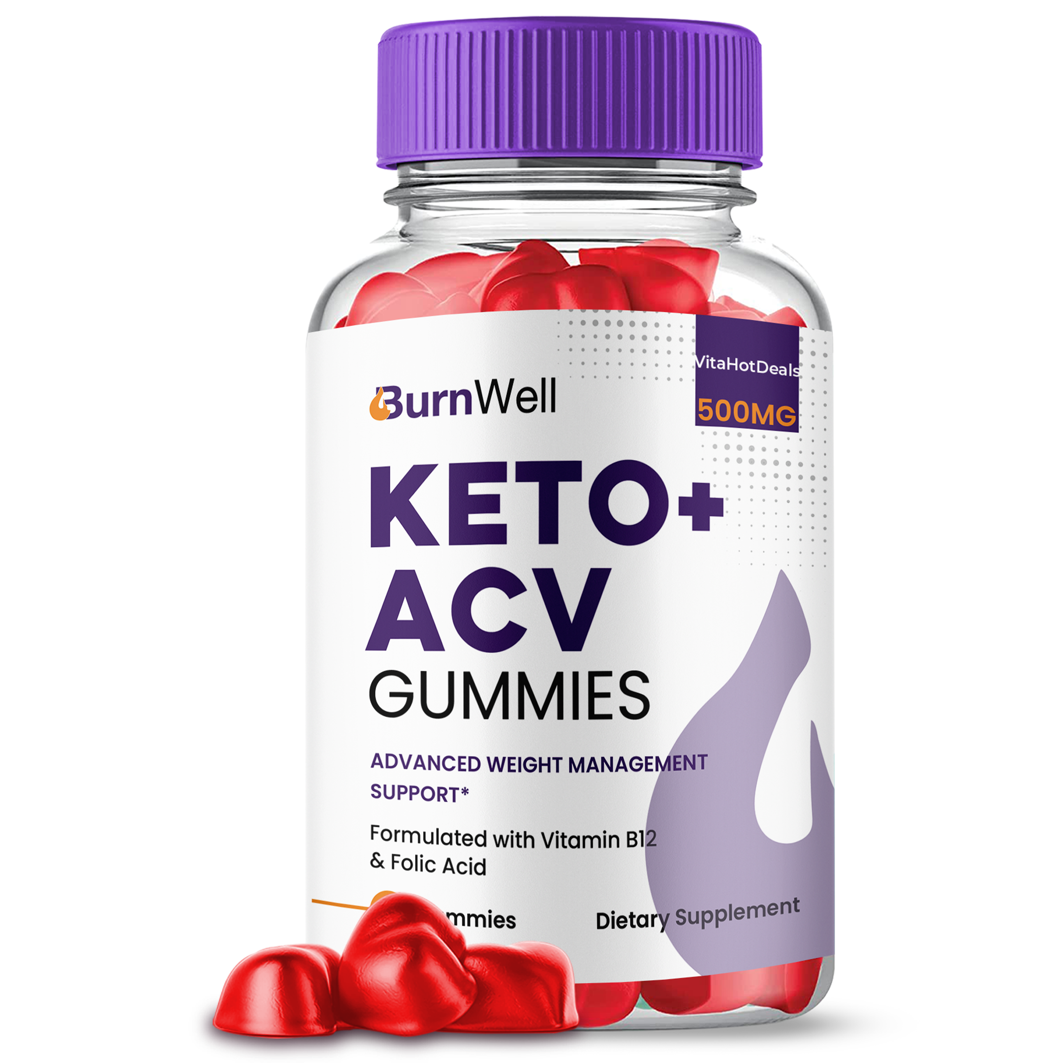 Burn Well Keto ACV Gummies (1 Pack)