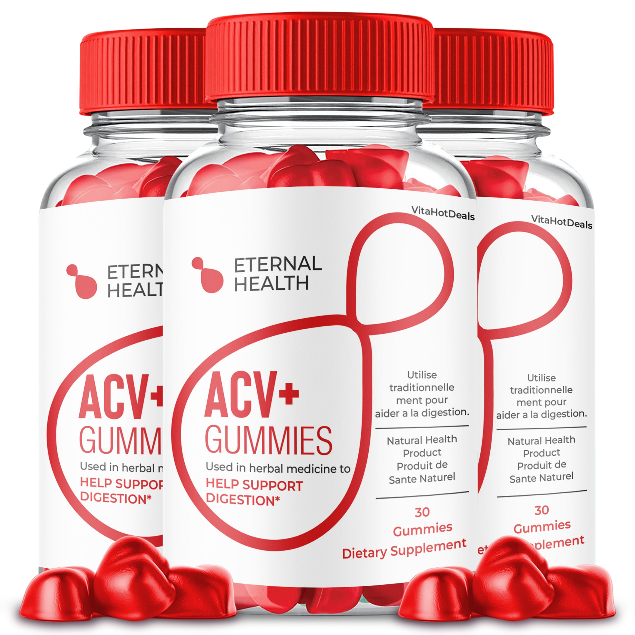 Eternal Health Keto ACV Gummies (3 Pack)