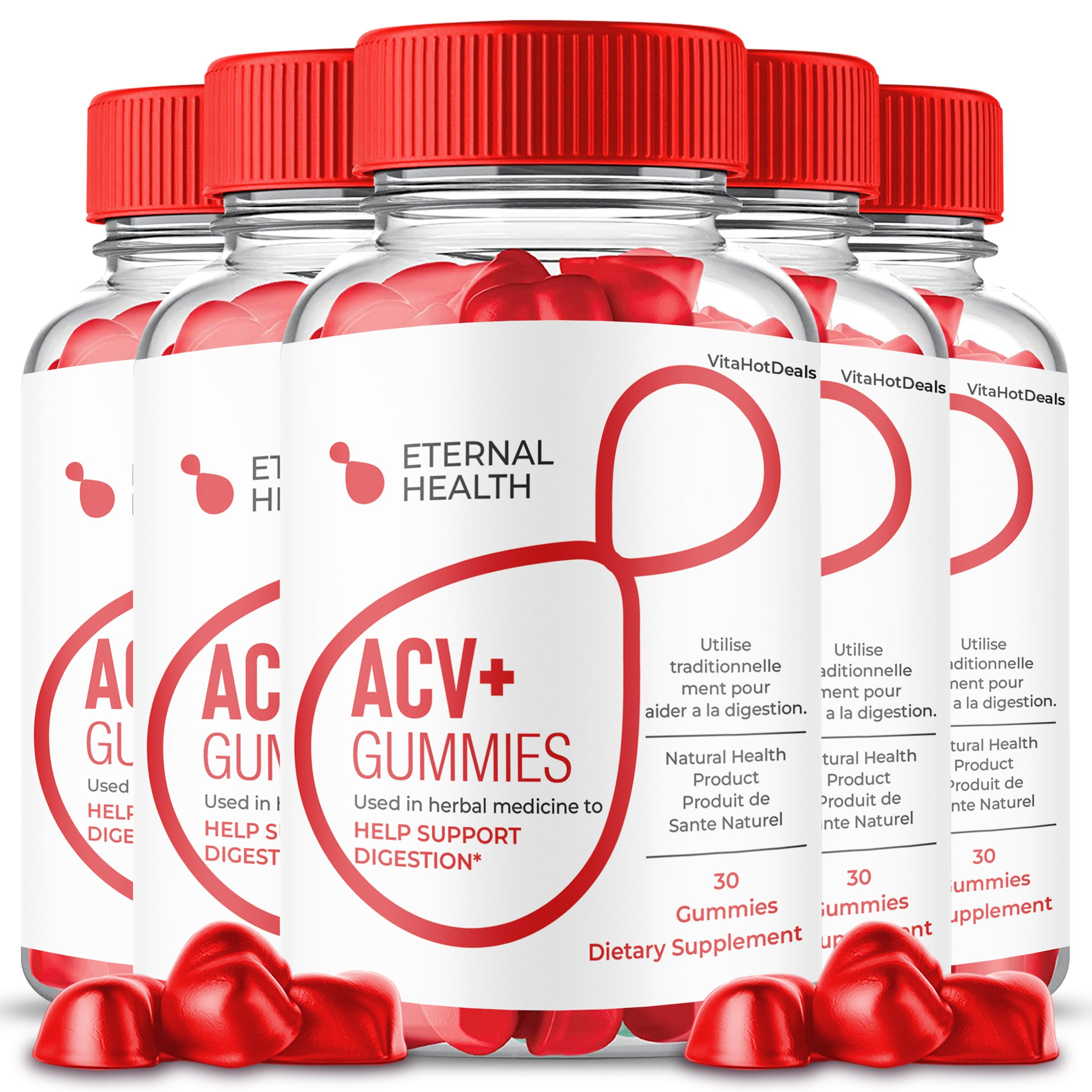 Eternal Health Keto ACV Gummies (5 Pack)