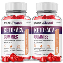 Fast Ripped Keto ACV Gummies (2 Pack)