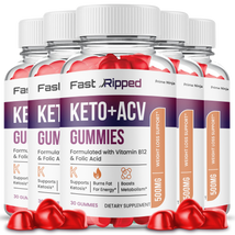 Fast Ripped Keto ACV Gummies (5 Pack)