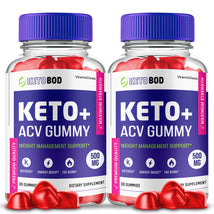 KetoBod Keto ACV Gummies (2 Pack)