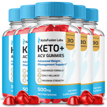 Keto Fusion Labs ACV Gummies (5 Pack)