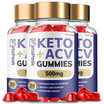 KetoPeak Keto ACV Gummies (3 Pack)