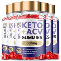 KetoPeak Keto ACV Gummies (5 Pack)