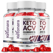 Ketonara Keto ACV Gummies (3 Pack)