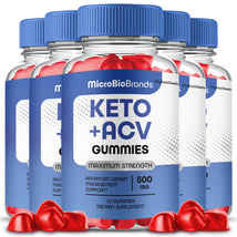 MicroBioBrands Keto ACV Gummies (5 Pack)