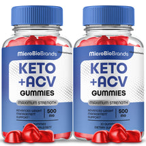 MicroBioBrands Keto ACV Gummies (2 Pack)