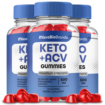 MicroBioBrands Keto ACV Gummies (3 Pack)