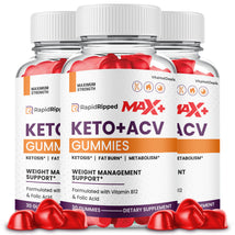 Extreme Power Rapid Ripped Keto ACV Gummies (3 Pack)