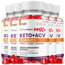 Extreme Power Rapid Ripped Keto ACV Gummies (5 Pack)