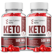 Trim Tummy Keto ACV Gummies (2 Pack)