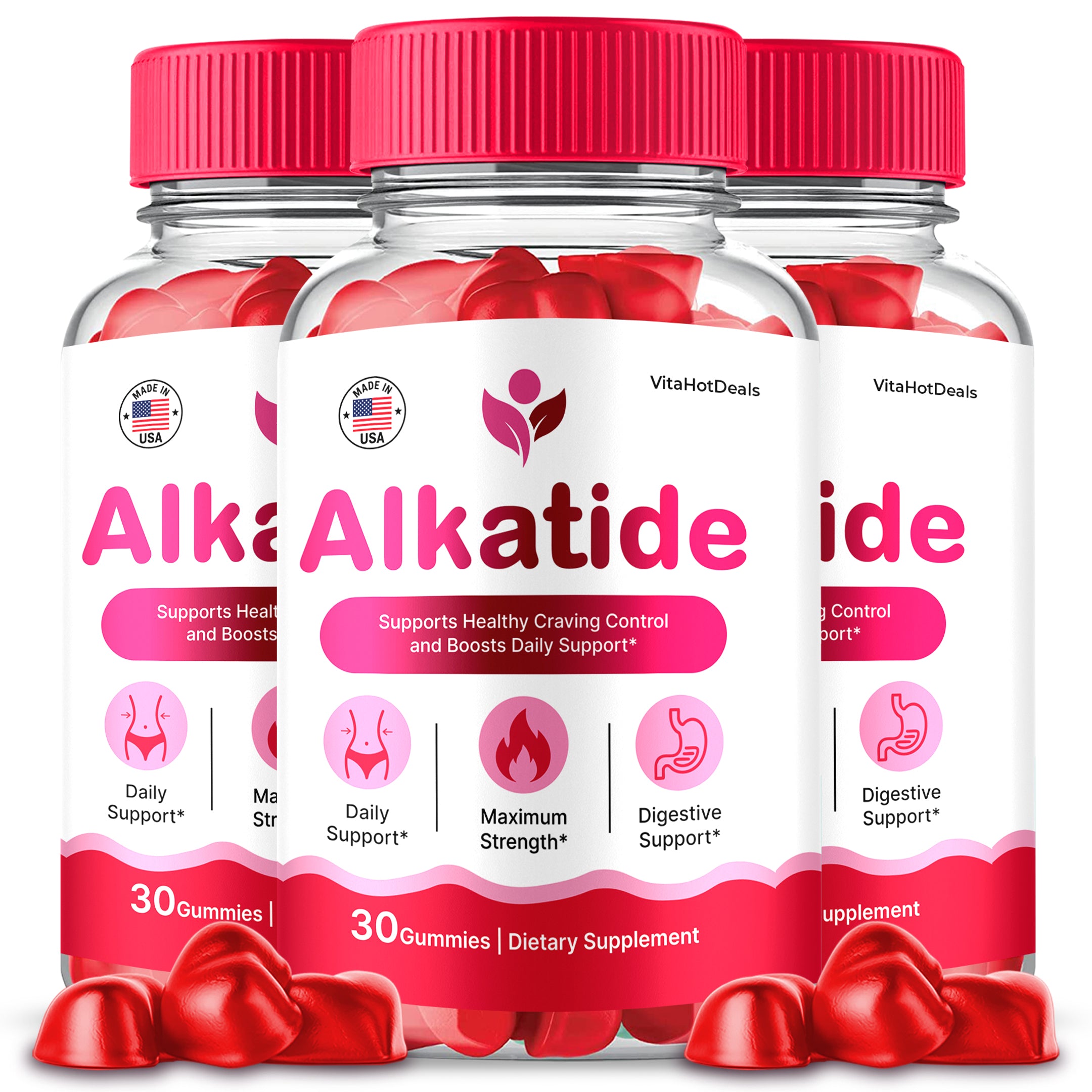 Alkatide Gummies (3 Pack)