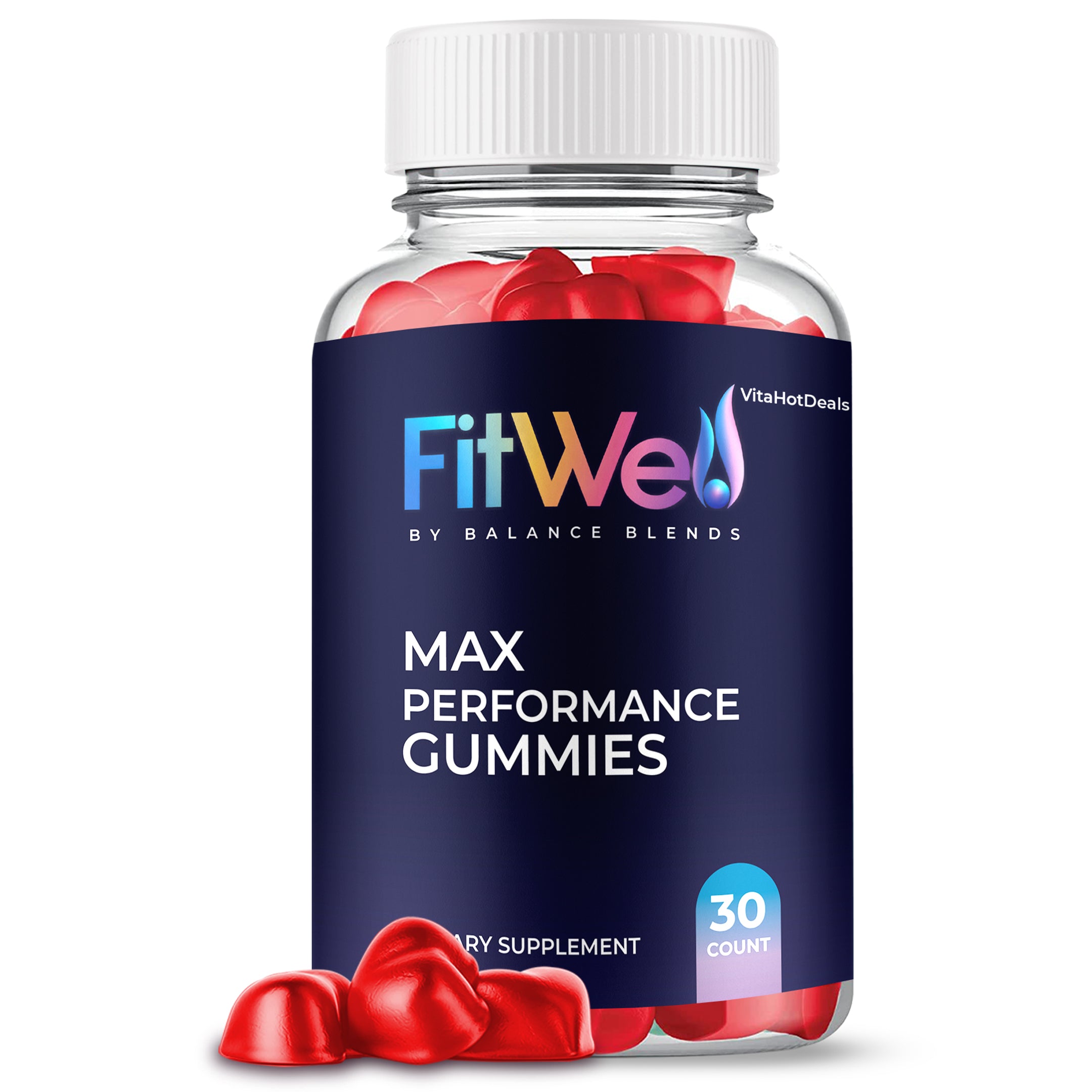 FitWell Max Performance Gummies (1 Pack)