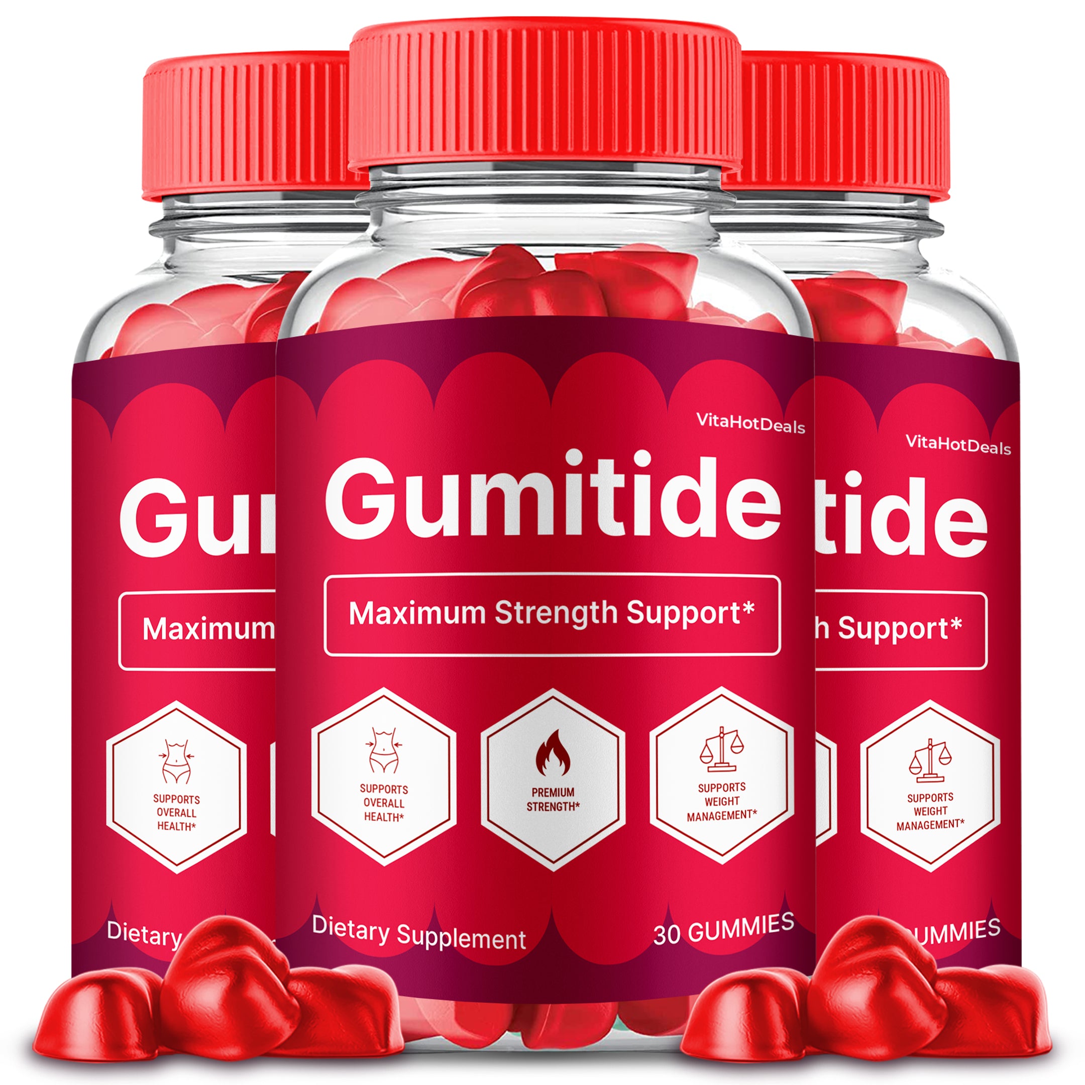Gumitide ACV Gummies (3 Pack)