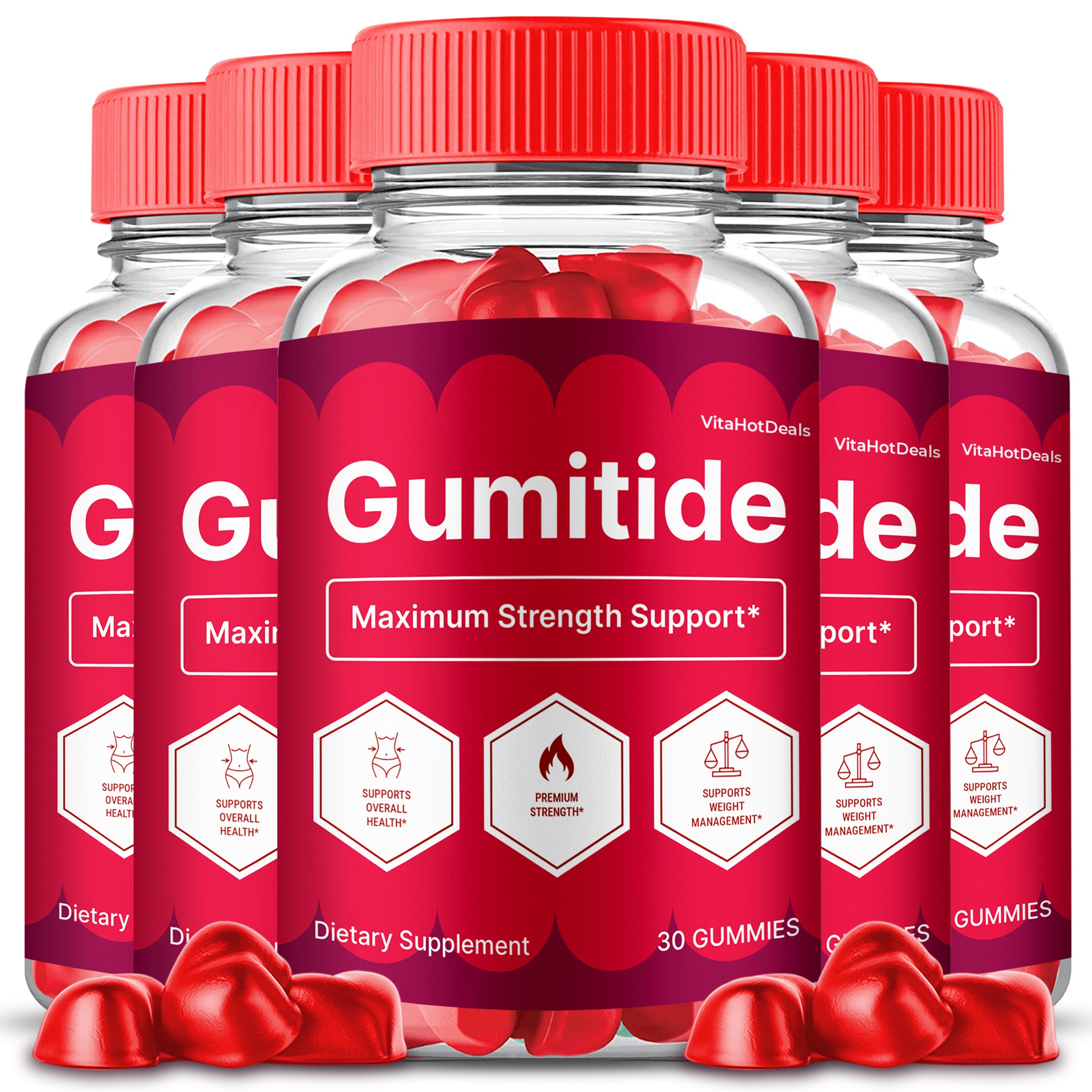 Gumitide ACV Gummies (5 Pack)